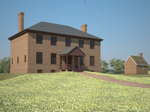 ca. 1764 West Elevation